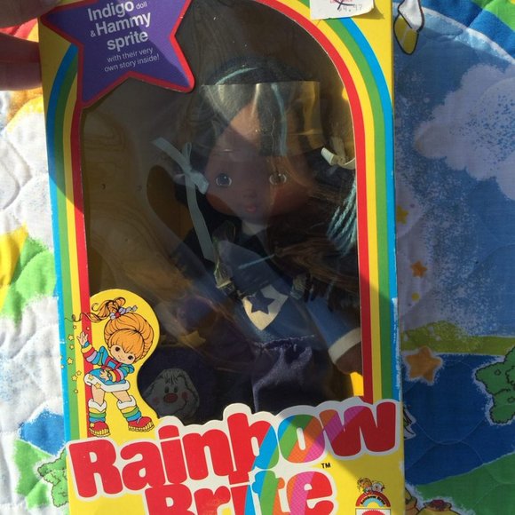 Rare Vintage Indigo Rainbow Brite doll 1984 mint in box MIB antique collectable - Picture 2 of 3